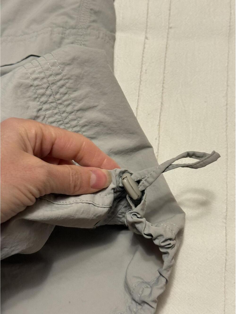 Zara Gray Parachute Cargo Pants Women's Size XS - Picture 8 of 8